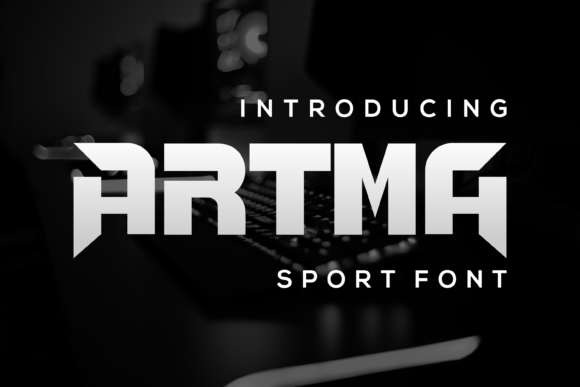 Artma: A Modern Display Font for Bold Branding