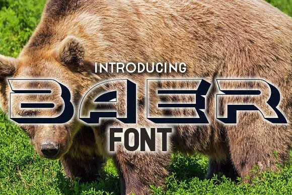 Baer: The Bold Display Font for Scroll-Stopping Marketing