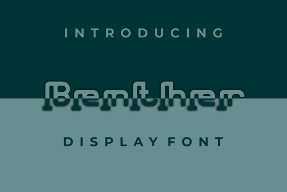 Benther: A Display Font That Elevates Campaign Visuals with Style