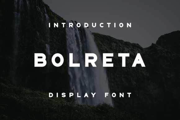 Bolreta: A Unique Display Font for Web Design