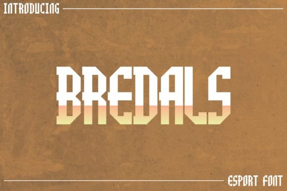 Bredals: A Fresh Display Font for Modern Editorial Design