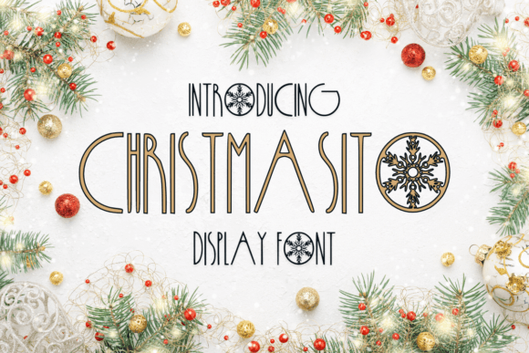 Christmasito: A Festive Display Font for Web Design