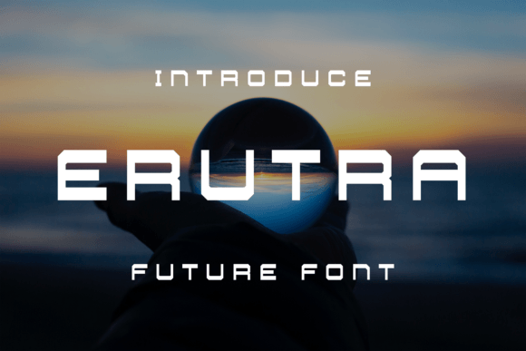 Erutra: A Modern Display Font for Editorial Design