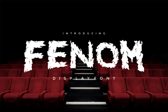 Fenom: A Unique Display Font for Crafters