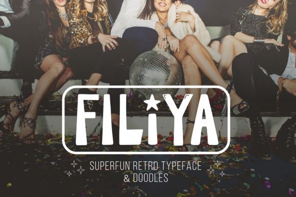 Filiya: A Funky Handwritten Display Font for Retro-Inspired Branding