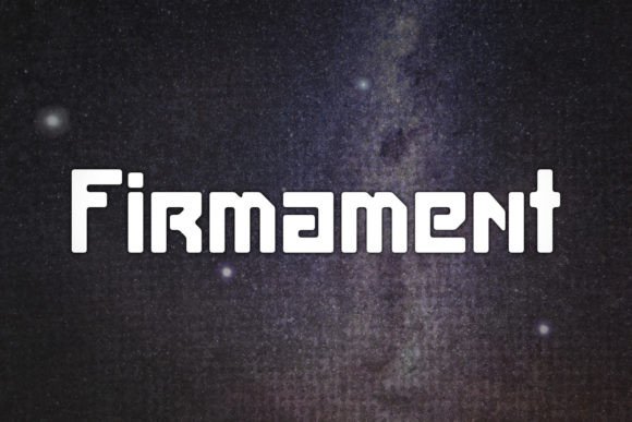 Firmament: A Retro-Futuristic Display Font for Campaigns
