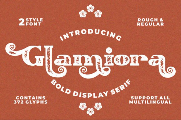 Glamiora: The Display Font for Bold Marketing