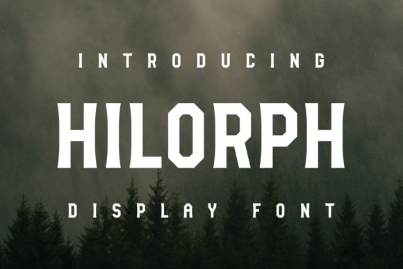 Hilorph: A Modern Display Font for Web Design