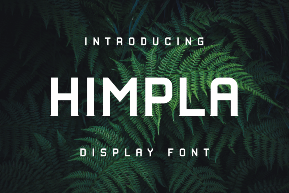 Himpla: A Unique Display Font for Your Brand