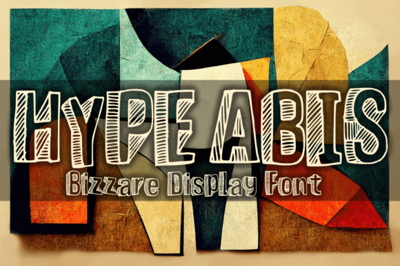 Hype Abis: The Sketchy Display Font for Bold Marketing