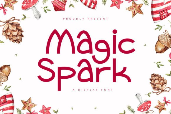 Magic Spark: A Playful Display Font for Branding