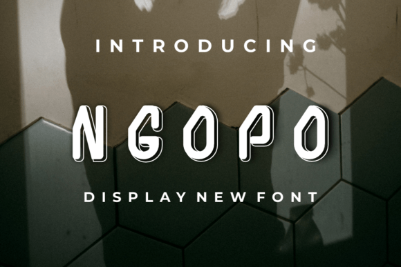Ngopo Font: A Modern Display Typeface for Business Branding