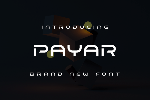 Payar: A Modern Display Font for Crafters