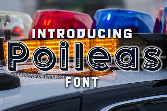 Poileas: A Bold Gradient Display Font for Editors