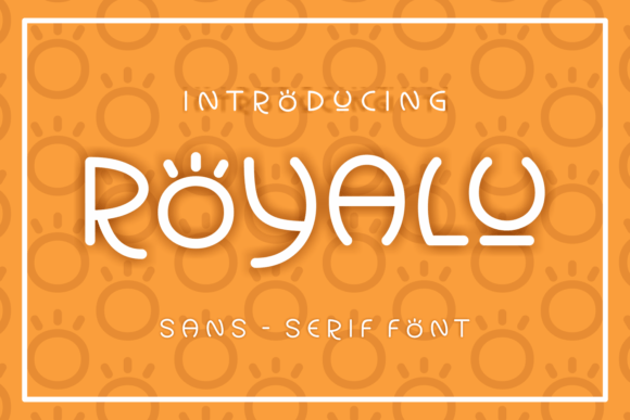 Royalu: A Modern Display Font for Editorial Design