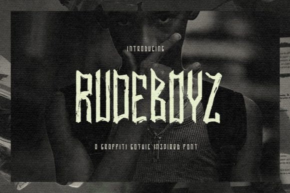 Rudeboyz: A Bold Display Font for Your Brand