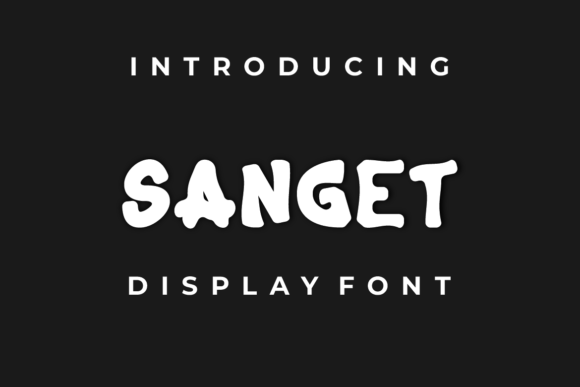 Sanget: A Unique Display Font for Modern Web Design