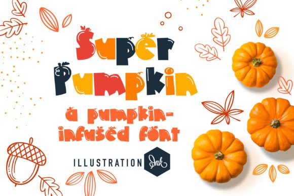 Super Pumpkin: The Cozy Display Font for Autumn Campaigns