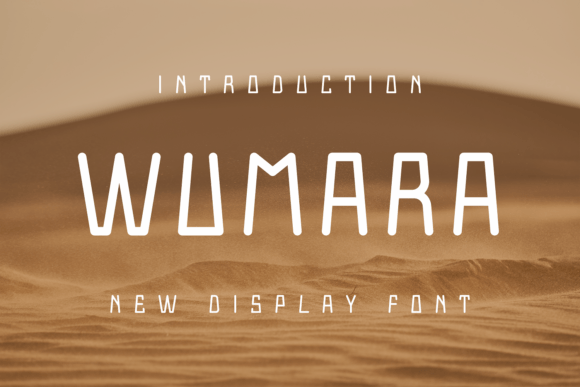 Wumara: A Unique Display Font for Modern Web Design