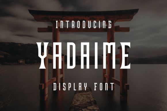 Yadaime: A Unique Display Font for Branding